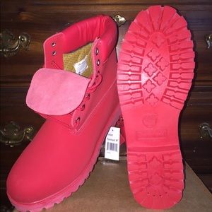 Timberland Red Boots Size 11 Possible Knockoffs